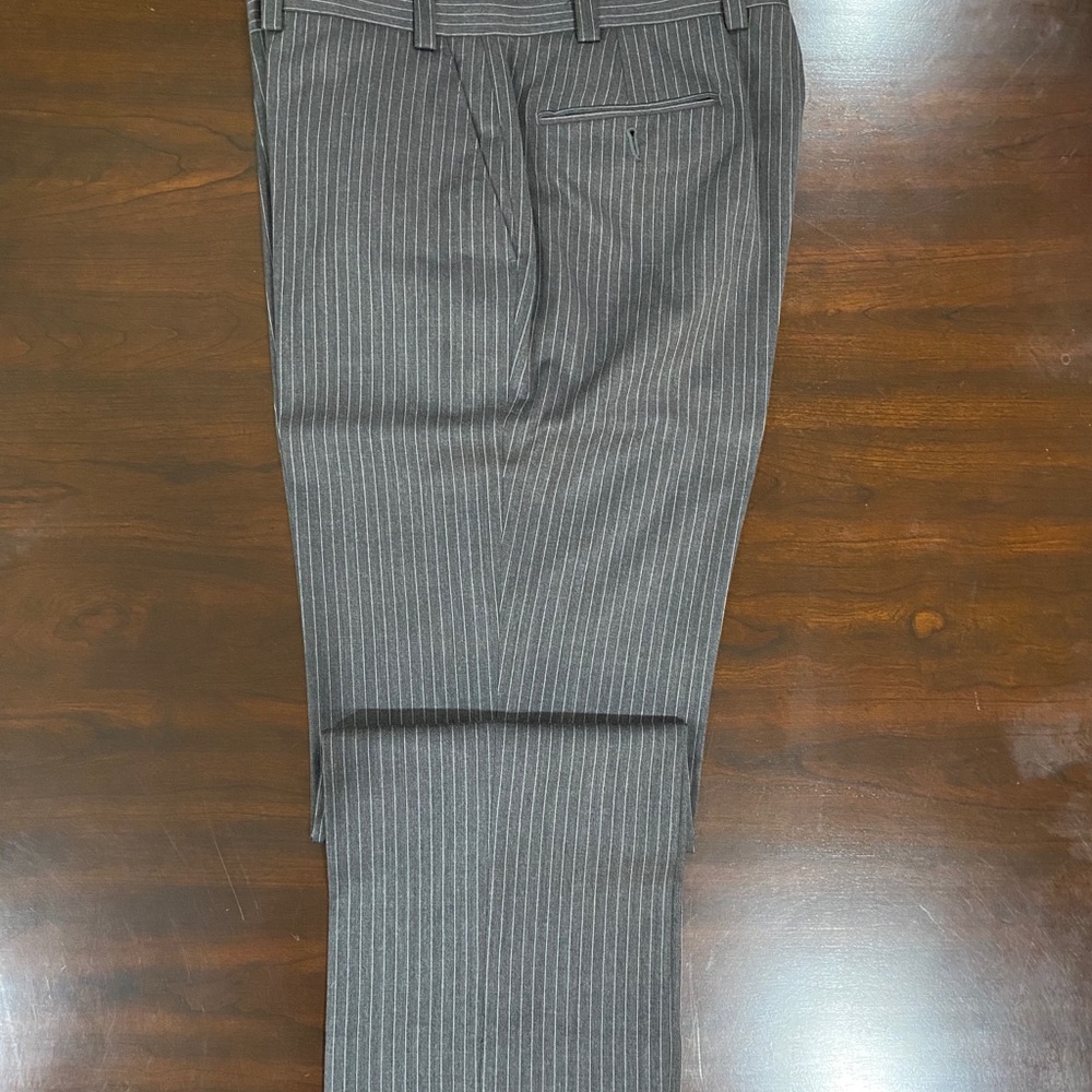 Men’s Pinstripe Dress Pants